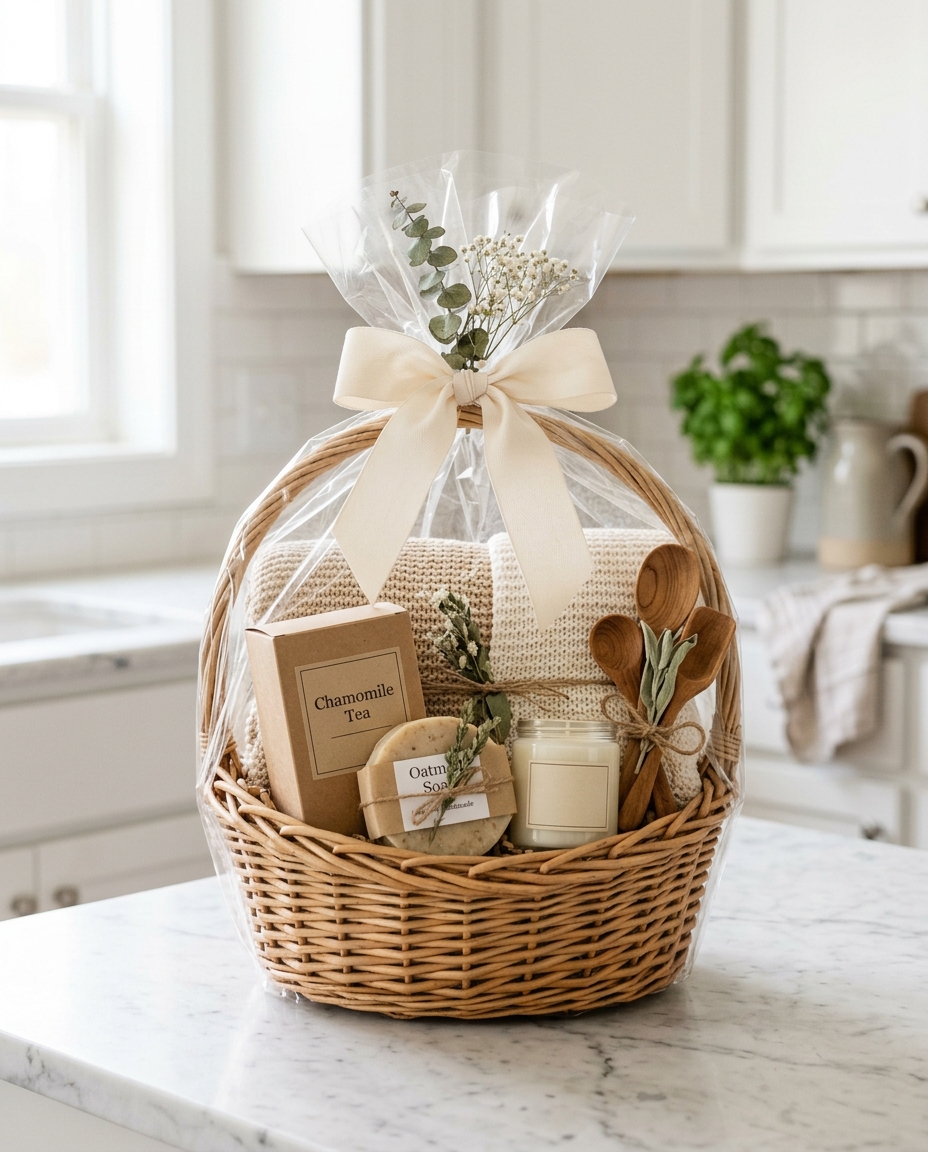 Willow Comfort Basket — gift basket by Willow Porch Baskets