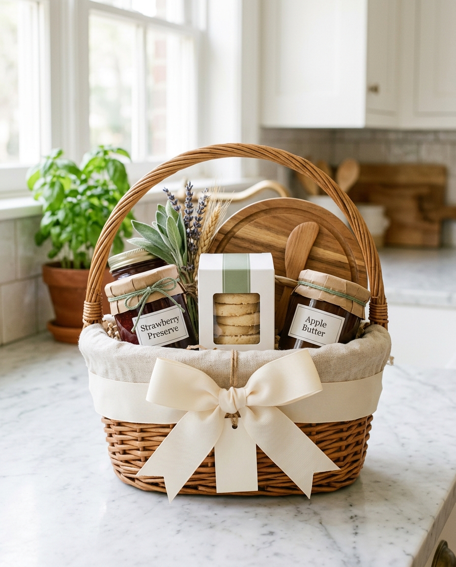 Garden Harvest Basket — gift basket by Willow Porch Baskets