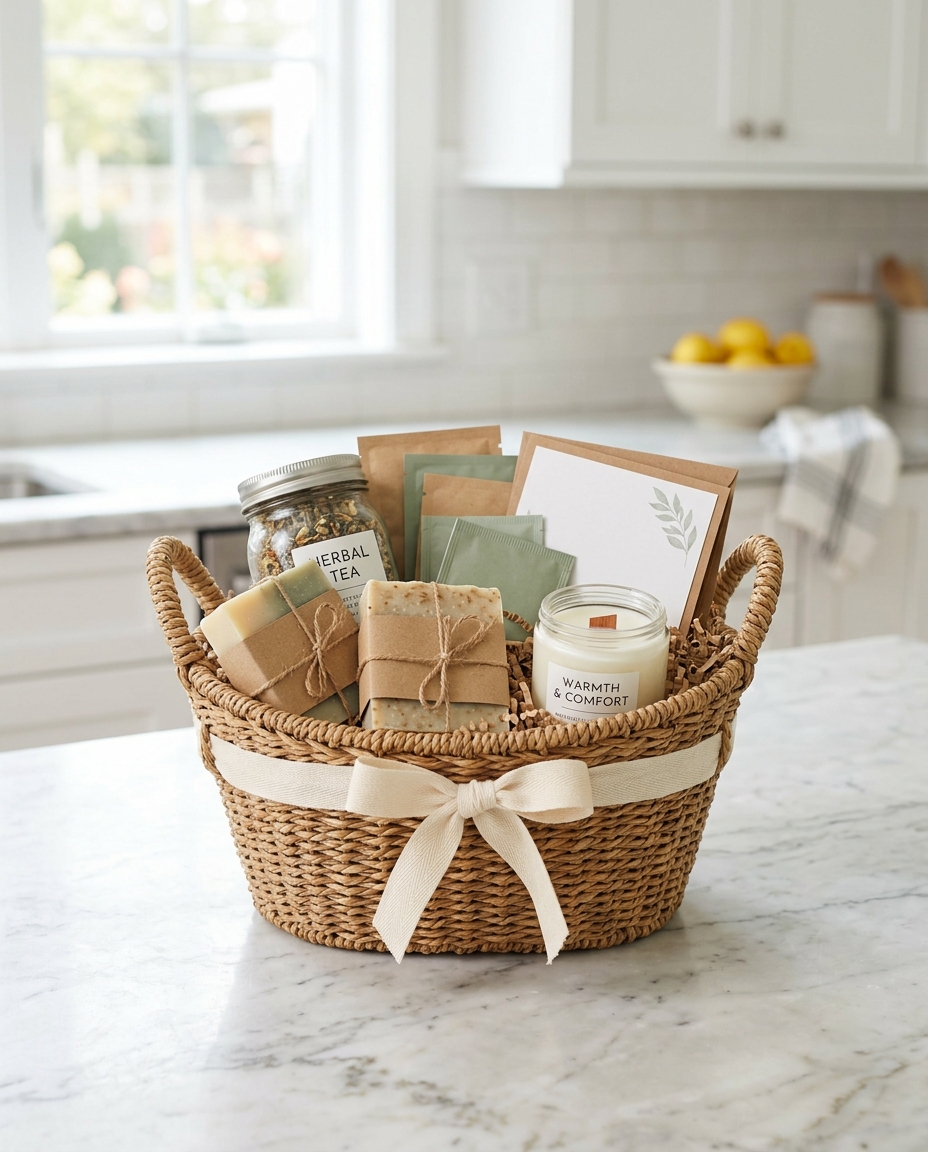 Neighbourly Thank You Basket — gift basket by Willow Porch Baskets